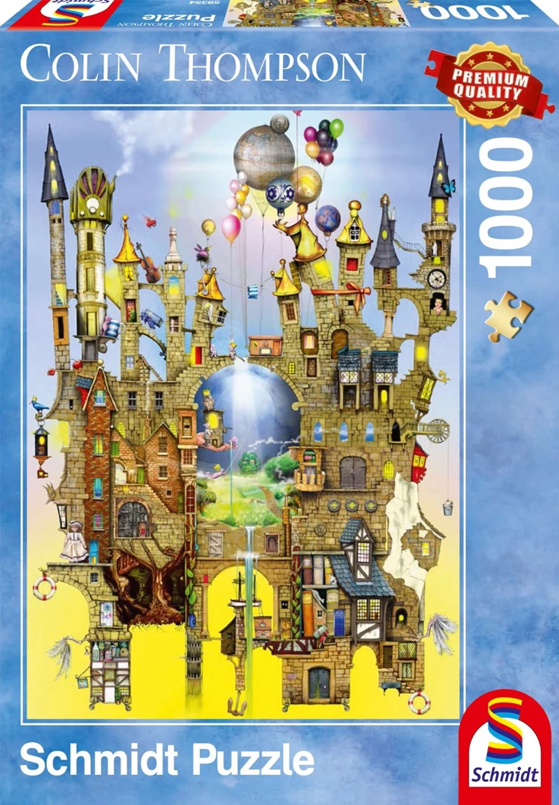 Schmidt - Castle in the Air by Colin Thomson 1000 pcs.