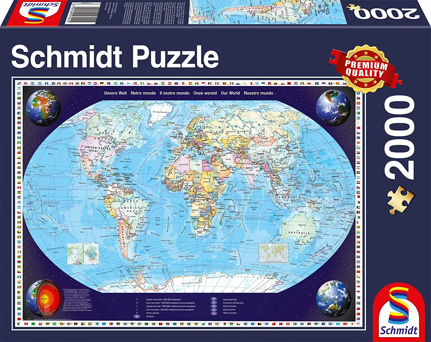 Schmidt - Our World 2000 pcs.