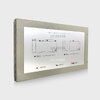 ผังกราฟฟิกไฟร์อราม ขนาด 23x43cm Graphic Annunciator Anodize Plate