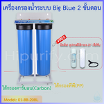 เครื่องกรองน้ำระบบ Big Blue 2 ขั้นตอน PP/CTO