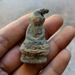 งั่งตาแดงบูชาครูด้านหลังฝังพระ 1 พรายแม่น้ำฝน อาจารย์เปล่ง บุญยืน