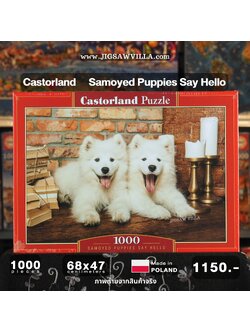 Castorland - Samoyed Puppies Say Hello 1000 pcs.