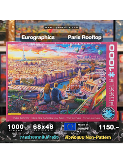 Eurographics - Paris Rooftop (Non-Pattern) 1000 pcs.