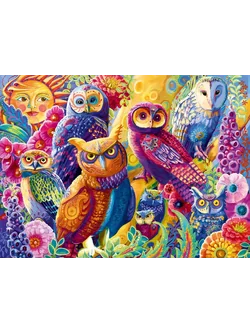 Bluebird Puzzle - Owl Autonomy by Laura Audi 4000 pcs.
