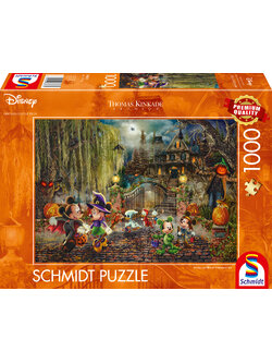 Schmidt - Disney : Mickey and Minnie Halloween Fun by Thomas Kinkade 1000 pcs.