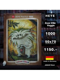 HEYE - Zozo Ville : Veggie by Zozoville 1000 pcs.