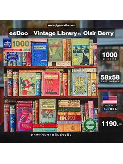 eeBoo - Vintage Library by Clair Berry 1000 pcs.
