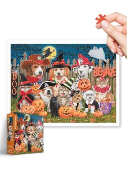 Pintoo - Halloween Mischief-Makers by William Vanderdasson 1200 pcs.