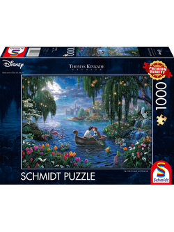 Schmidt - Disney : The Little Mermaid and Prince Eric by Thomas Kinkade 1000 pcs.