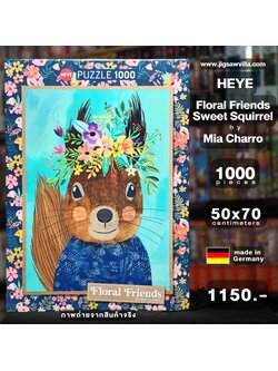 HEYE - Floral Friends : Sweet Squirrel by Mia Charro 1000 pcs.