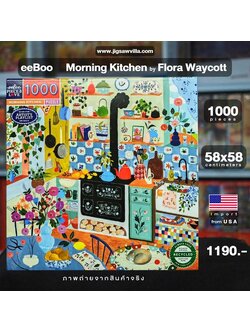 eeBoo - Morning Kitchen by Flora Waycott 1000 pcs.