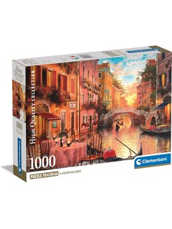 Clementoni - Venezia (Compact Box + Poster Included) 1000 pcs.