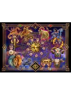 Bluebird Puzzle - Zodiac Montage 1000 pcs.