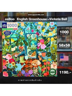 eeBoo - English Greenhouse by Victoria Ball 1000 pcs.