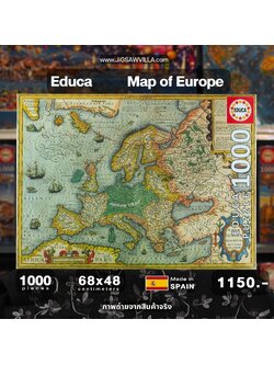 Educa - Map of Europe 1000 pcs.