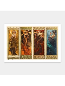 Pintoo - The Moon and The Stars by Alphonse Mucha 600 pcs.