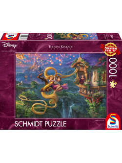 Schmidt - Disney : Tangled Up in Love by Thomas Kinkade 1000 pcs.