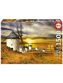 Educa - Wind Mills, Consuegra 1500 pcs.