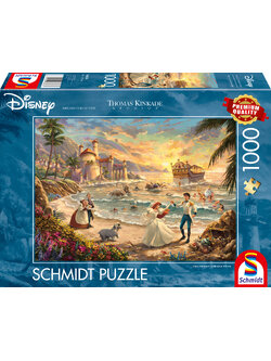 Schmidt - Disney : Little Mermaid Celebration of Love by Thomas Kinkade 1000 pcs.
