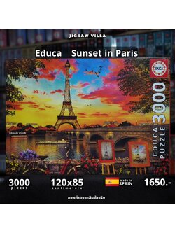Educa - Sunset in Paris by Dominic Davison 3000 pcs.