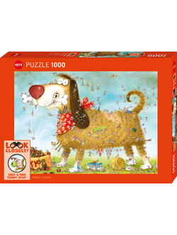 HEYE - Look Closely! : At The Dog by Marino Degano 1000 pcs.
