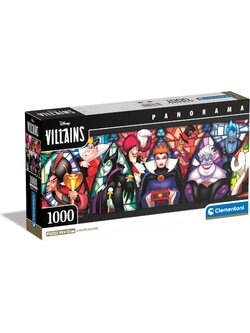 Clementoni - Disney : Villains (Panorama) 1000 pcs.