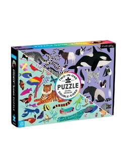 Mudpuppy - Animal Kingdom (Double Sided Puzzle) 100 pcs.