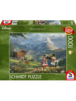 Schmidt - Disney : Mickey and Minnie in the Alps 1000 pcs.