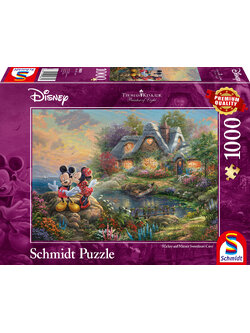 Schmidt - Disney : Mickey and Minnie Sweetheart Cove by Thomas Kinkade 1000 pcs.