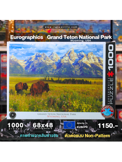Eurographics - Grand Teton National Park Wyoming, USA (Non-Pattern) 1000 pcs.