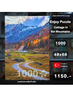 Enjoy Puzzle - Cottage in the Mountains 1000 pcs.