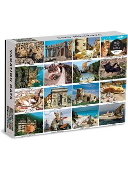 Galison - Vacation Cats By Matt McCarthy 1500 pcs.