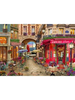 Bluebird Puzzle - Cafe des Paris 1000 pcs.