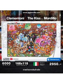 Clementoni - The Kiss by Mordillo 6000 pcs.