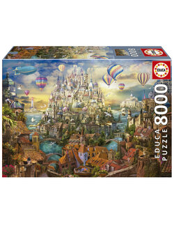 Educa - Dream Town by Jan Patrik Krasny 8000 pcs.