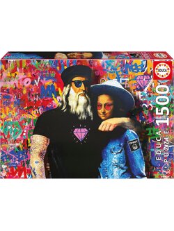 Educa - Leo and Lisa, TV BOY 1500 pcs.