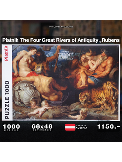 Piatnik - The Four Great Rivers of Antiquity by Rubens 1000 pcs.