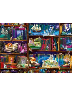 Bluebird Puzzle - Library Adventures in Reading 1000 pcs.