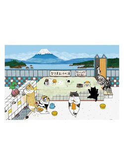 Pintoo - Incredible Cat World - Bathhouse / KORIRI 600 pcs.