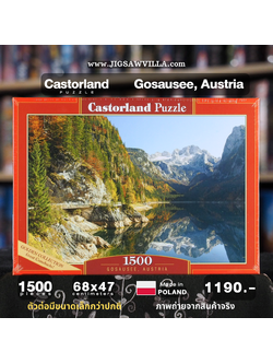 Castorland - Gosausee Austria 1500 pcs.