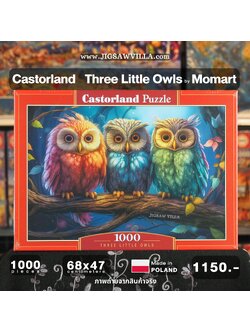 Castorland - Three Little Owls by Momart 1000 pcs.