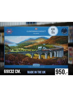Gibsons - Glenfinnan Viaduct by Mike Jeffries (Panoramic) 636 pcs.