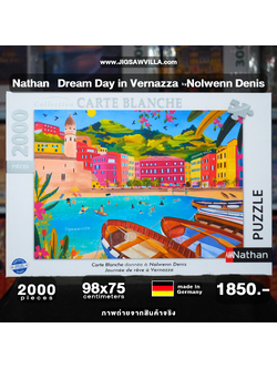 Nathan - Dream Day in Vernazza by Nolwenn Denis 2000 pcs.