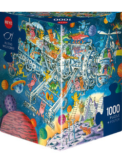 HEYE - Aliens Welcome! by Korky Paul 1000 pcs.