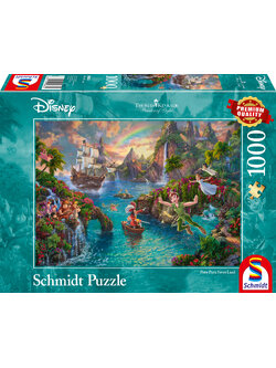 Schmidt - Disney : Peter Pan's Never Land by Thomas Kinkade 1000 pcs.