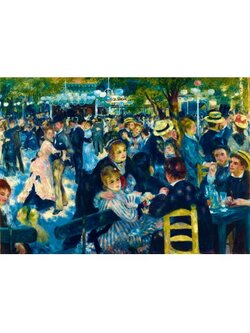 Bluebird Puzzle - Dance at Le Moulin de la Galette, 1876 by Auguste Renoir 1000 pcs.