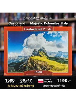 Castorland - Majestic Dolomites Italy 1500 pcs.