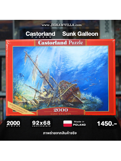 Castorland - Sunk Galleon 2000 pcs.