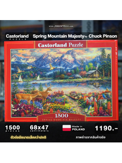 Castorland - Spring Mountain Majesty by Chuck Pinson 1500 pcs.