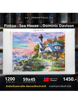 Pintoo - Sea House by Dominic Davison 1200 pcs.